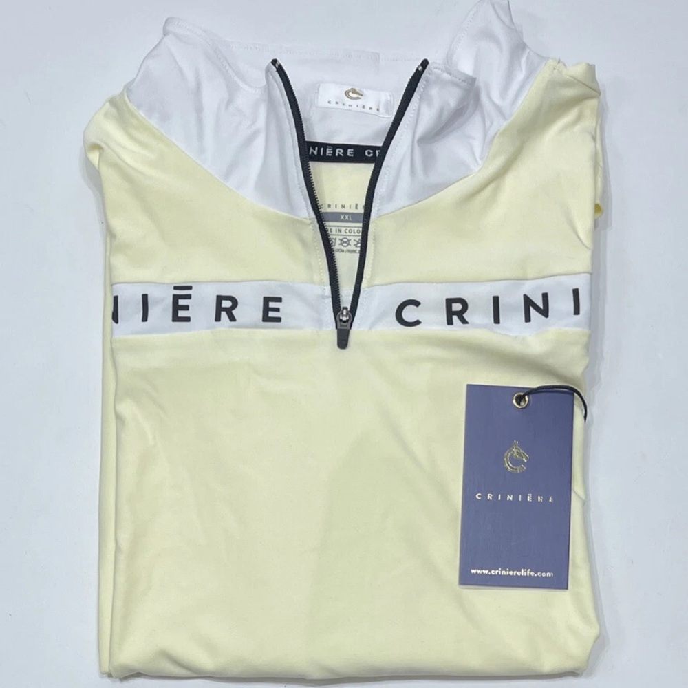 NWT CRINIERE Estella Women’s Quarter Zip Long Sleeve Riding XXL